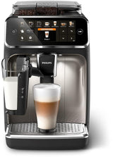 Philips Fully Automatic Espresso Machine Series 5400-12 Beverages, LatteGo Milk Solution, 4 User Profiles, TFT Display, Chrome - EP5447/23