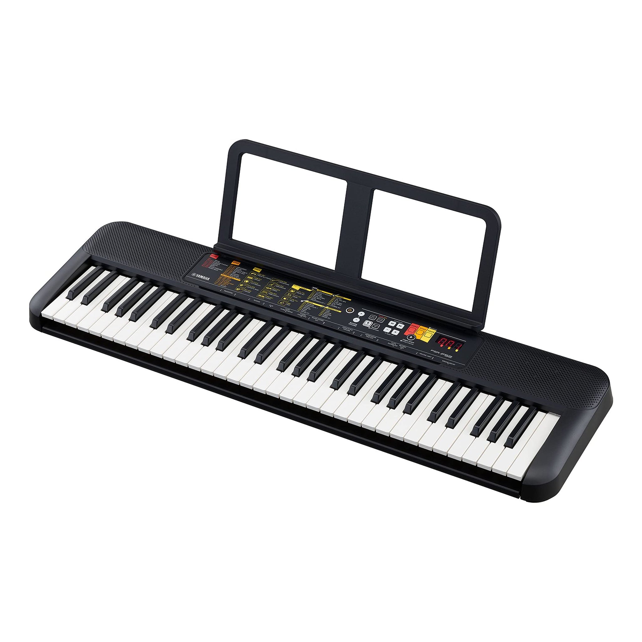 Yamaha PSR-F52 Digital Keyboard, schwarz