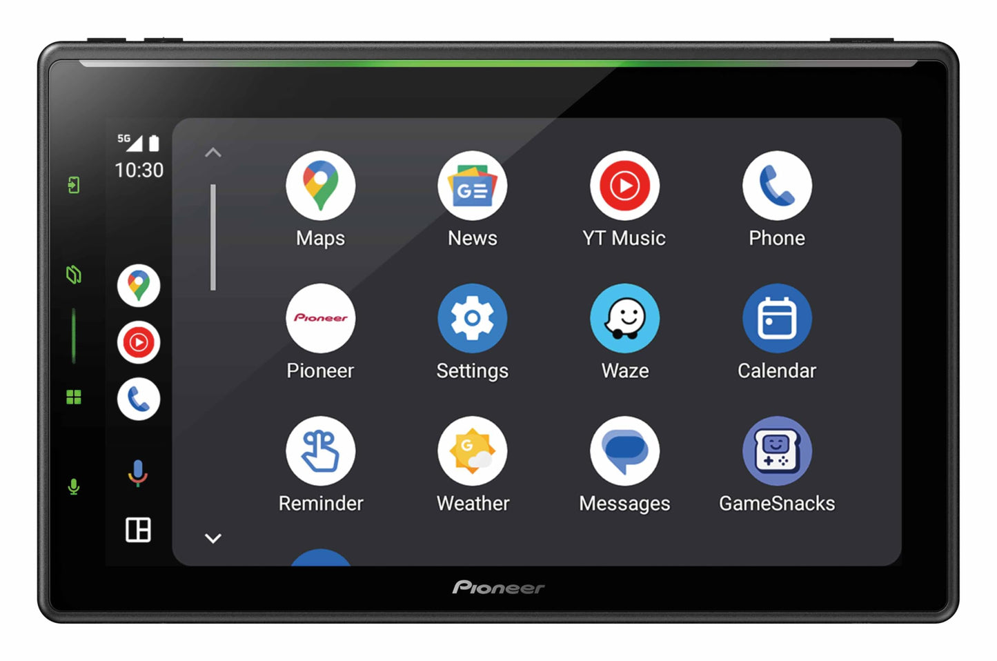 Pioneer DMH-ZF9650BT 10.1" HD Floating AV Receiver with Wireless Apple CarPlay, Android Auto