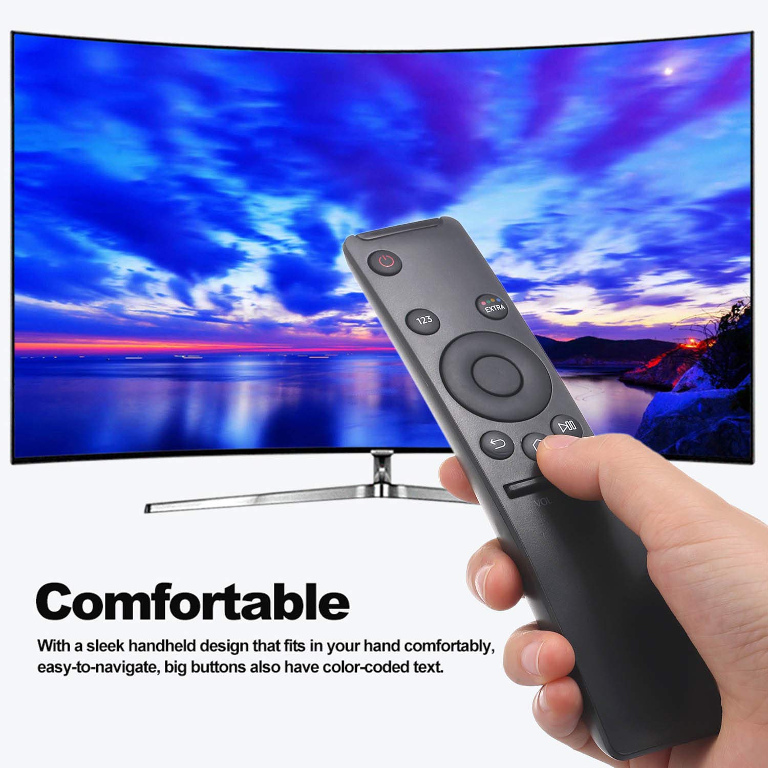 tbear Universal IR Wireless Controller Remote Control for Samsung 4K
