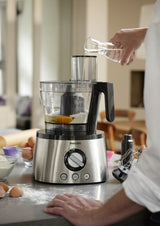 PHILIPS Avance Collection Multi- function Food Processor HR7778/01, 1300W, Compact 4in1 setup, 3.4L bowl with Stainless Steel Disc, 2.2L Blender
