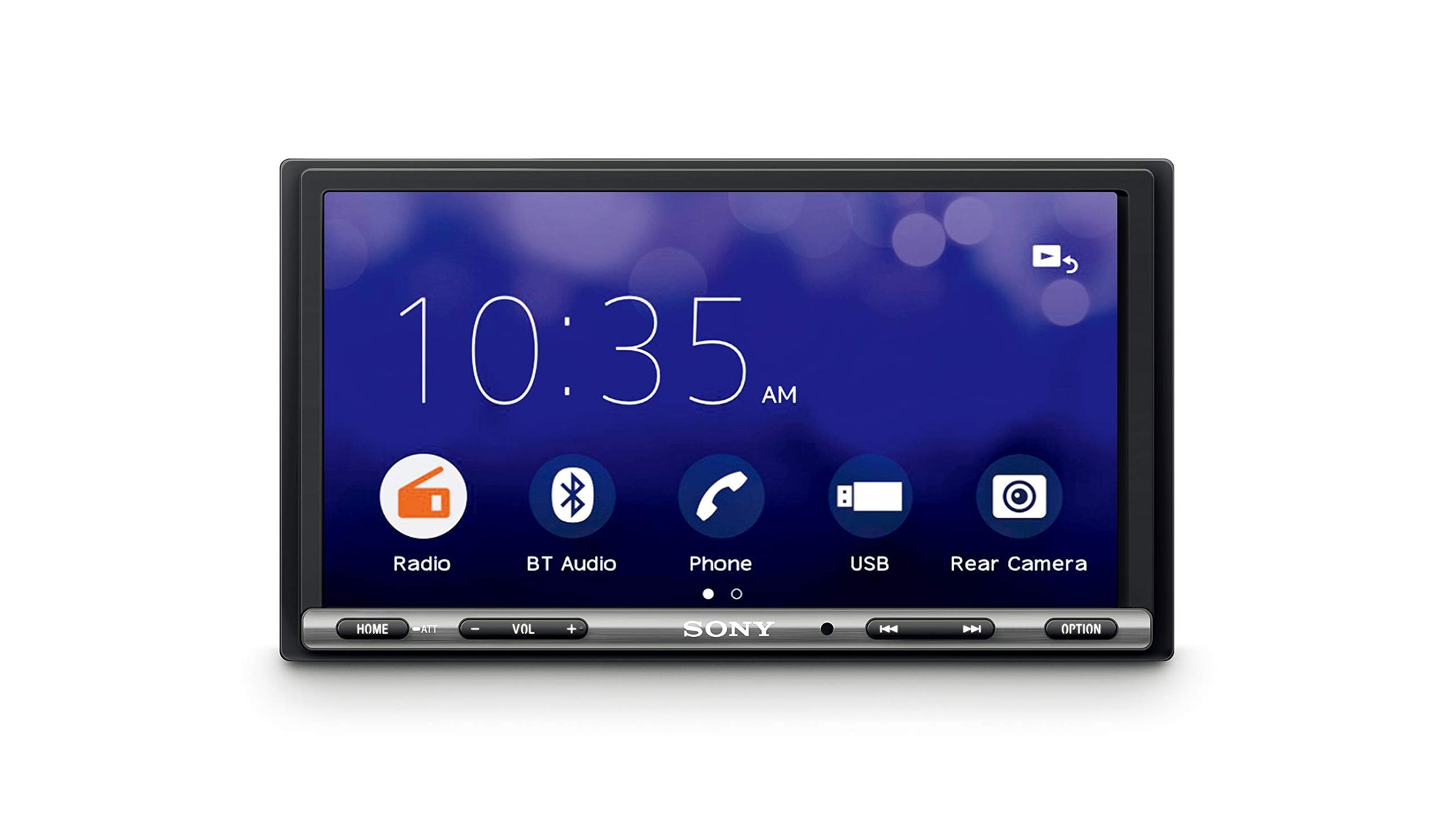 Sony Xav-3500 Bluetooth Media Receiver With Weblink Cast, Car Stereo, 6.95” (17.6cm) Display