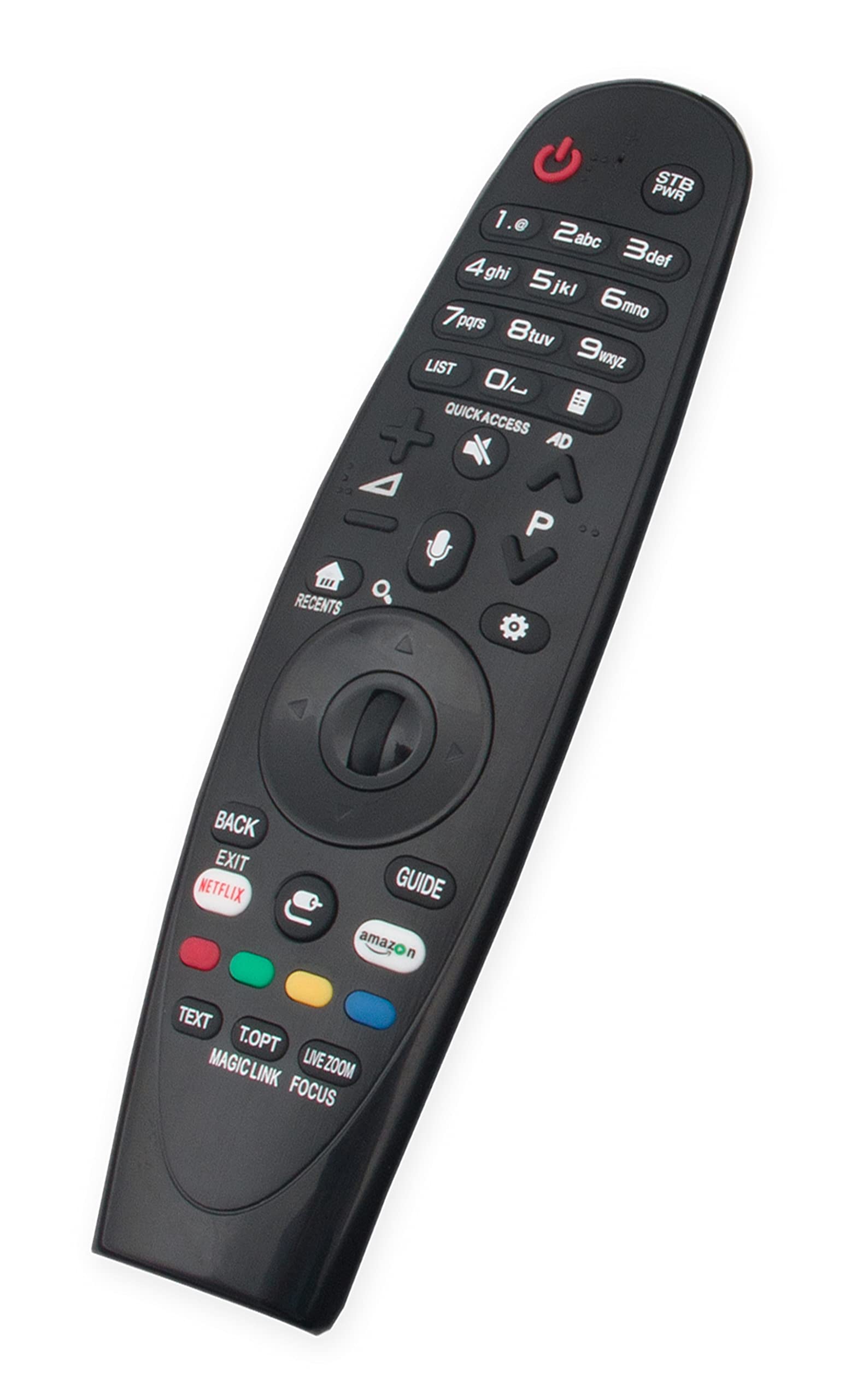 AULCMEET AN-MR650A Replaced Voice Remote Compatible with LG Smart TV UHD 4K OLED TV 65UJ7700 70UJ6570 72SJ8570 74UJ6450 75SJ8570 86SJ9570 86SJ9570UA OLED55B7P OLED55C7C OLED55C7P OLED65B7 OLED65B7A