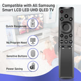 Elypaddye Universal Remote for All Samsung Smart TV Replacement Remote Control for Samsung Control for Samsung LCD LED UHD QLED Series TV with Netflix Prime Video Buttons