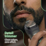 Philips All-in-One Trimmer for Men 13-in-1 Face, Body & Private Parts I Professional Finish I Twin Trim all Metal Steel Blades I Precision Trimming Comb | 120 min runtime I 5 min Quick Charge |