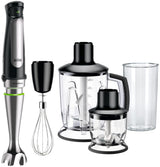 Braun MultiQuick 7 Hand blender MQ7045X, Black, 1000W, Mixer, ActiveBlade System, EasyClick Plus System, Splash Control, International Warranty