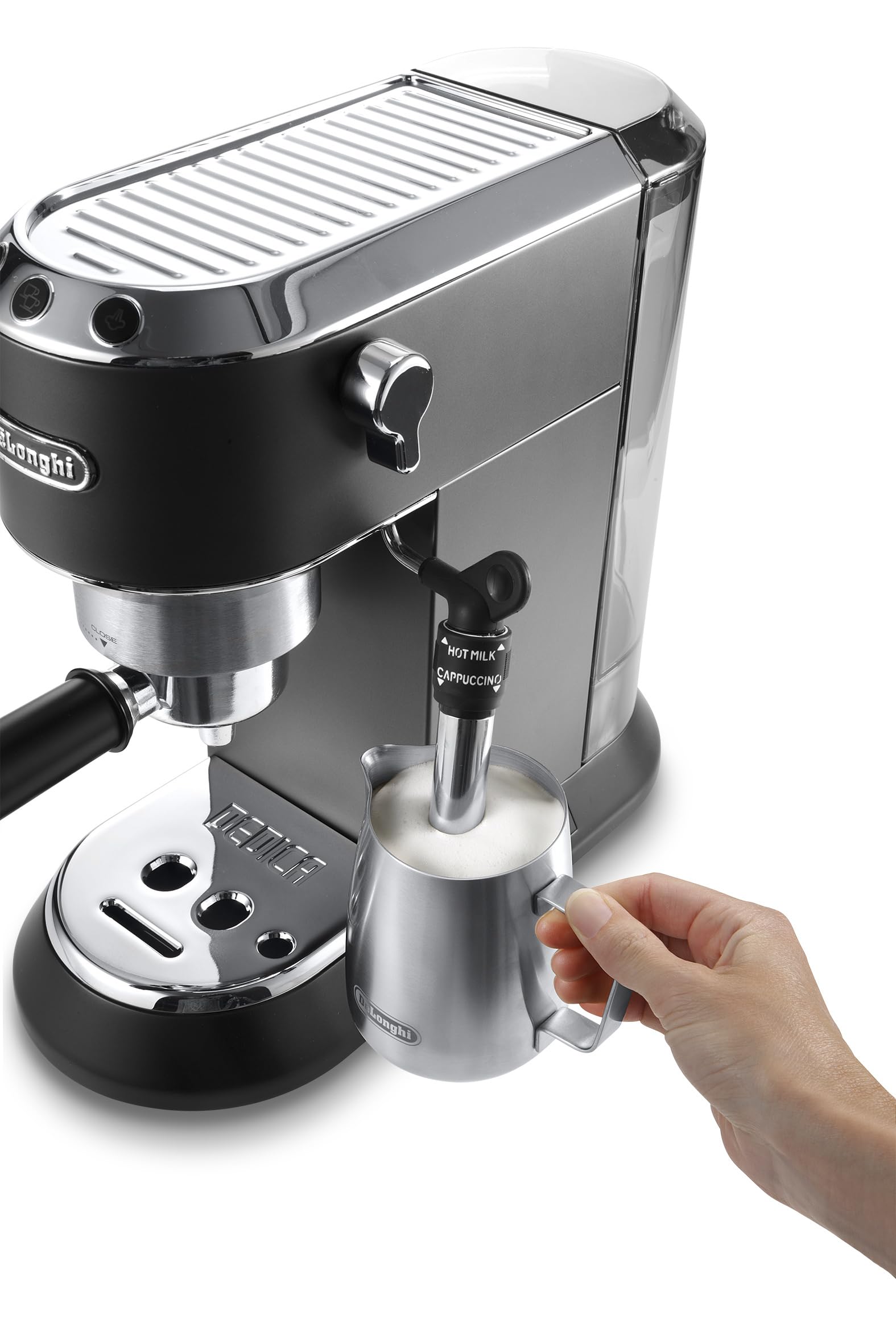 DeLonghi Dedica EC685.BK Espresso Plata Cafetera