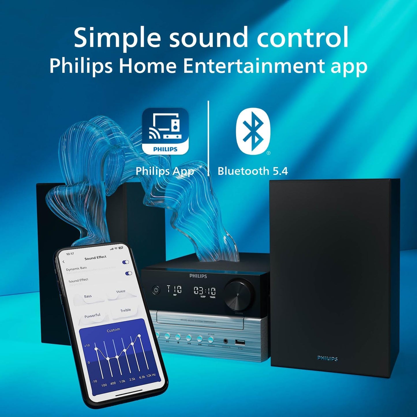 Philips TAM3205/M2 Micro Music System