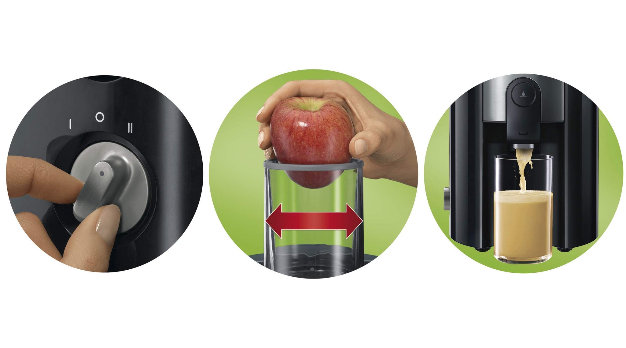 Braun J500 Multiquick 5 Spin Juice Extractor, Black (International Warranty)