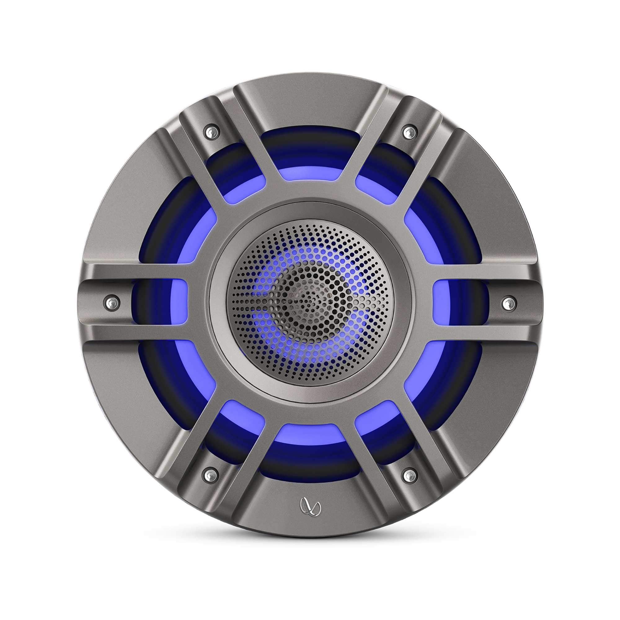 Infinity Mobile KAPPA MARINE 8" 3 way Premium Marine Speaker RGB lighting - Titanium Convertible design/component mounting
