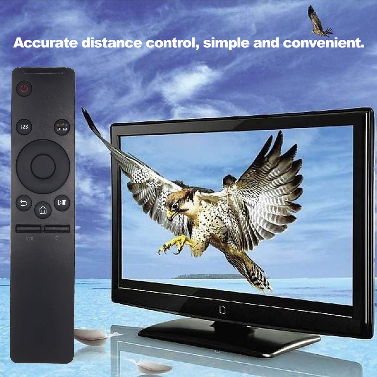tbear Universal IR Wireless Controller Remote Control for Samsung 4K