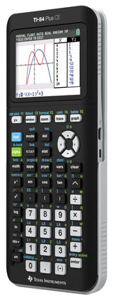 TEXAS INSTRUMENTS TI-84 Plus CE Graphing Calculator, Black (Frustration-Free Packaging), Pack of 1