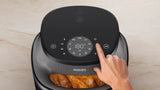 Philips Airfryer L - 4.2L, 1400W, See-through Cooking Window, 16 Cooking Functions, Touchscreen, RapidAir Plus Technology, Black - NA322/09