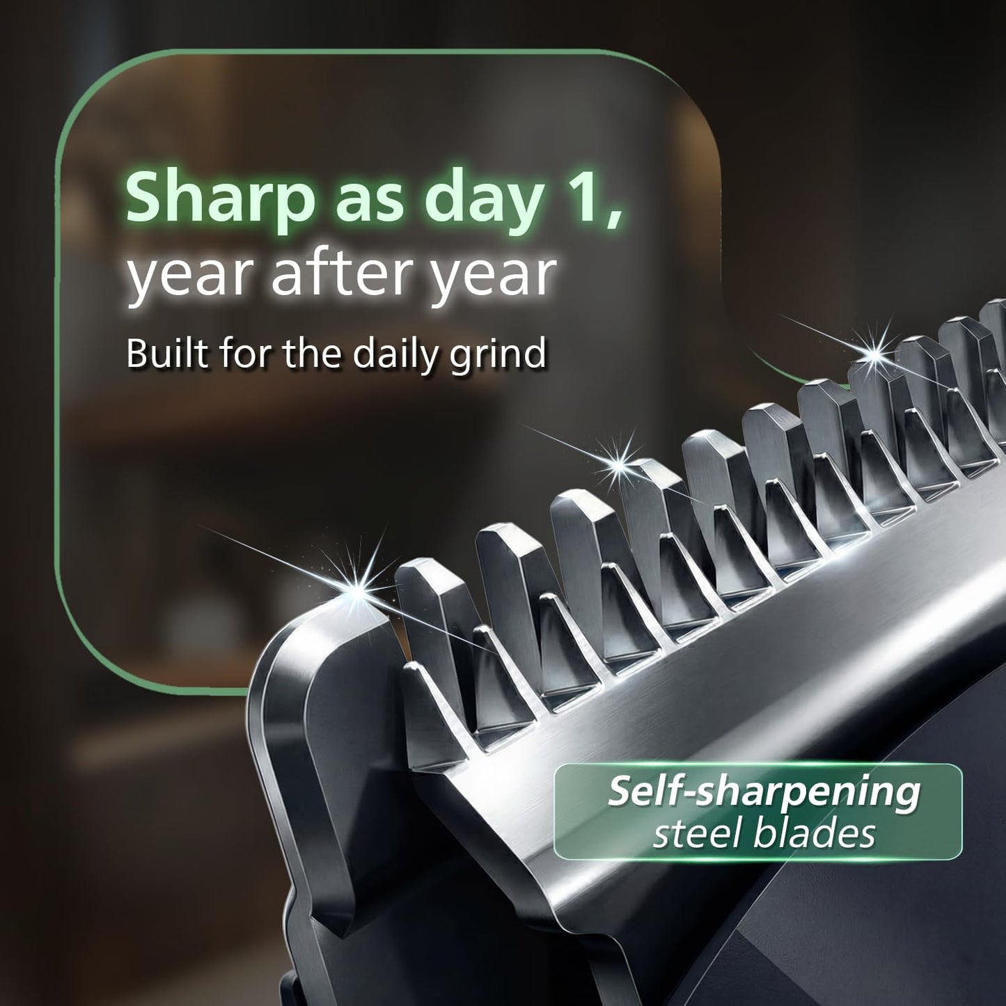 Philips All-in-One Trimmer for Men 13-in-1 Face, Body & Private Parts I Professional Finish I Twin Trim all Metal Steel Blades I Precision Trimming Comb | 120 min runtime I 5 min Quick Charge |