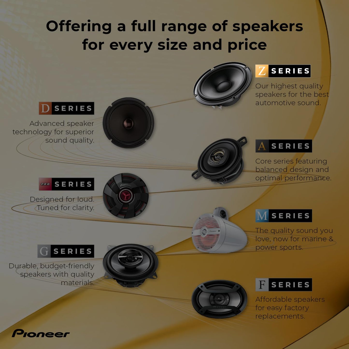 PIONEER TS-Z Speakers