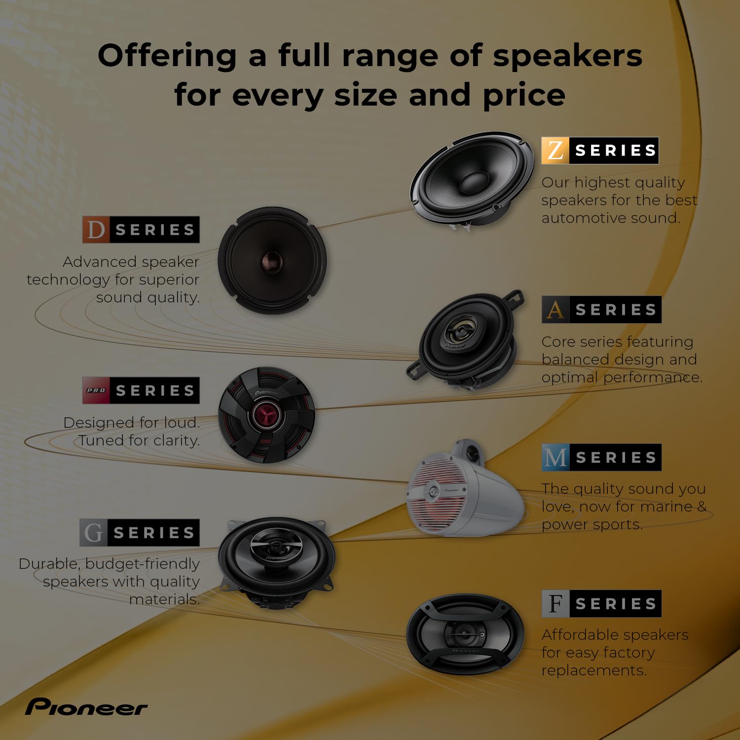 PIONEER TS-Z Speakers