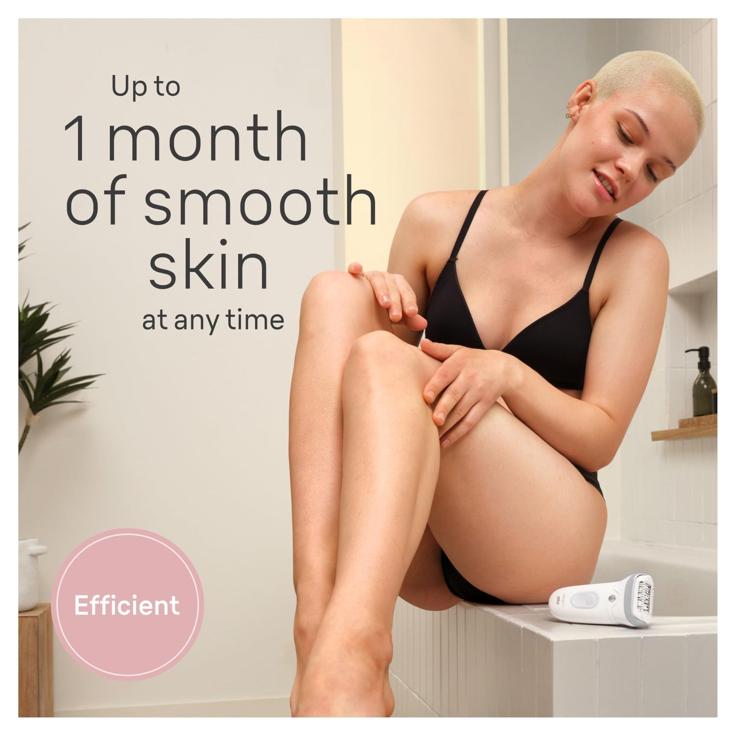 Braun Silk-épil SensoSmart Epilator, Waterproof, Wet & Dry Epilator