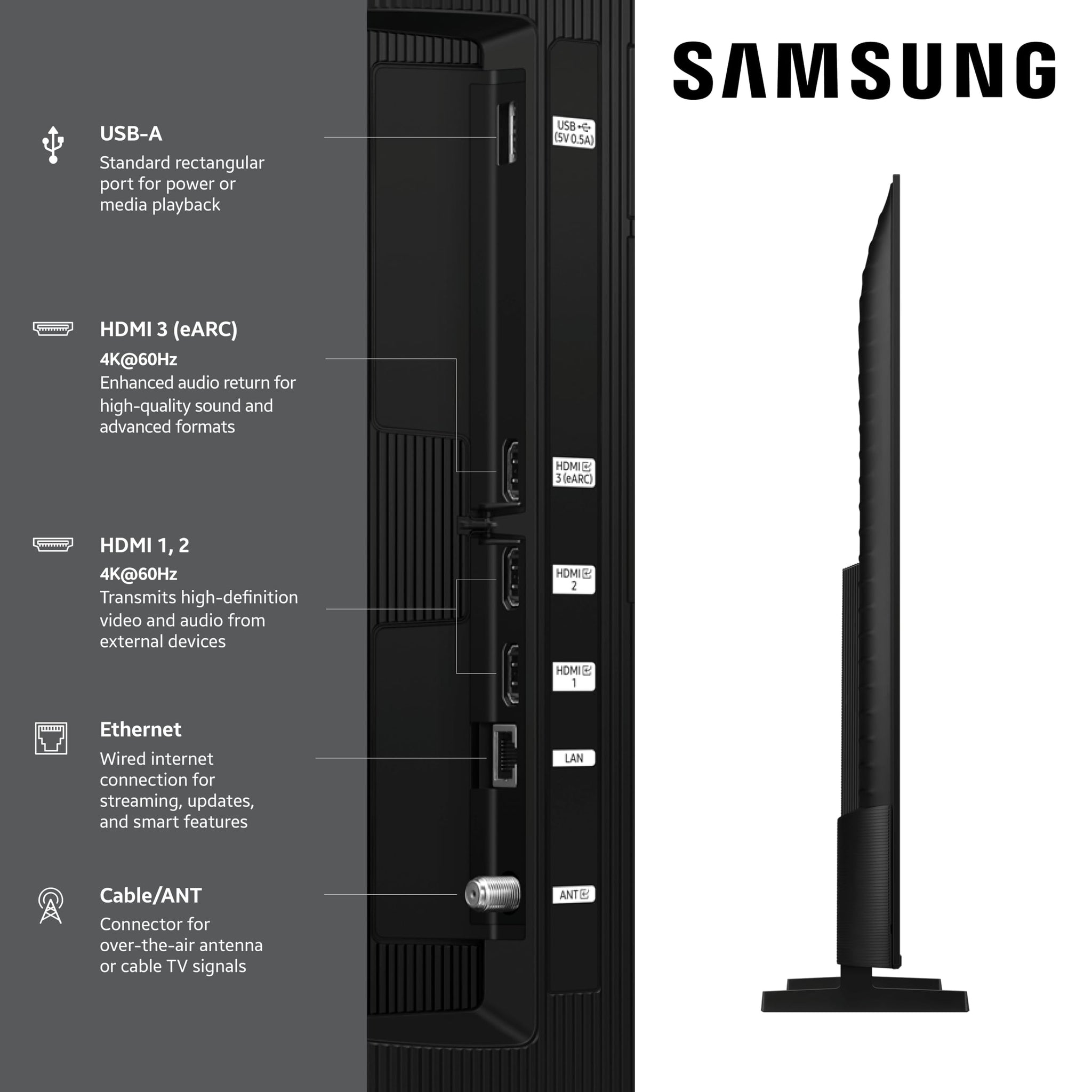 SAMSUNG Class QLED Q7F Series Vision AI Smart TV