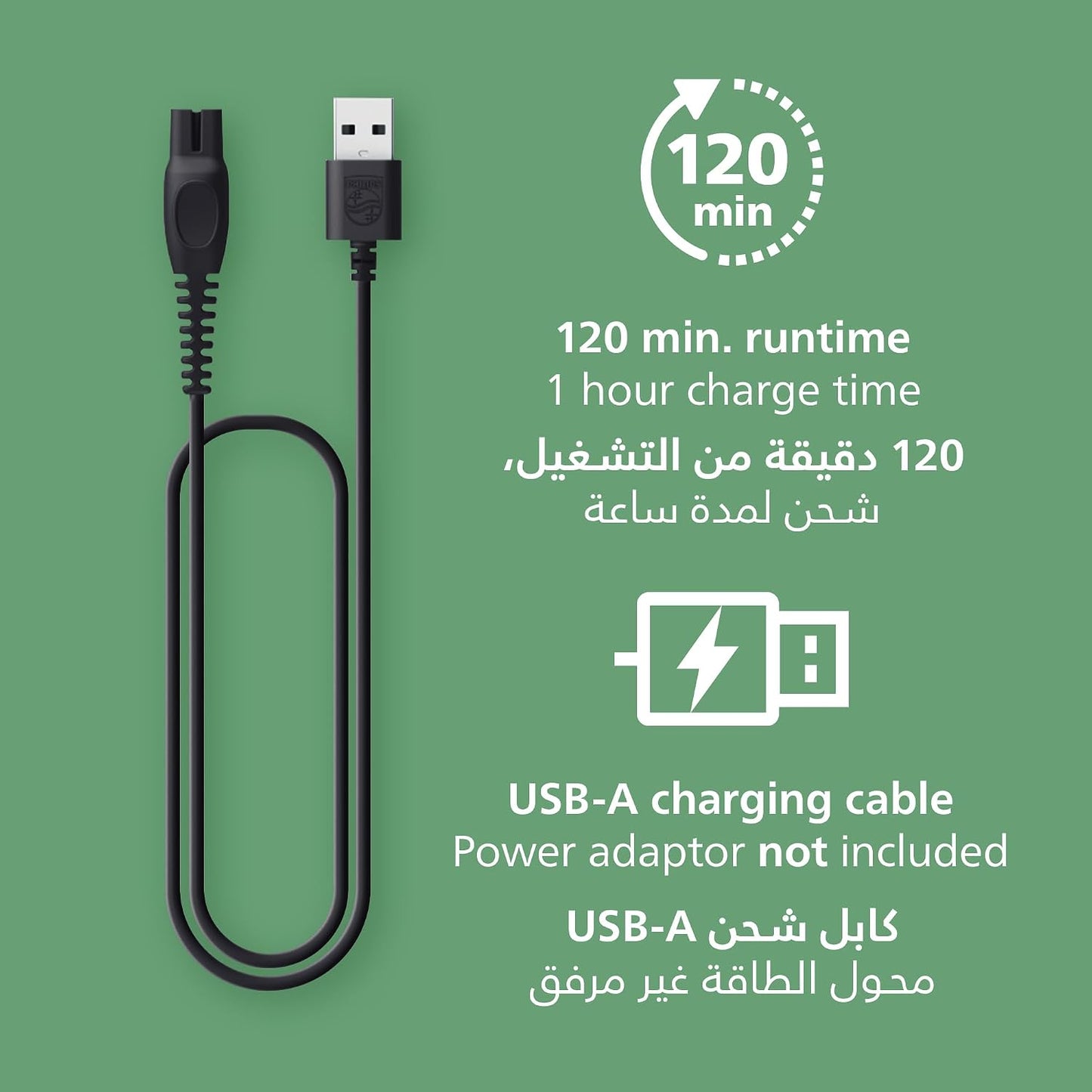 ماكينة التشذيب متعددة الاستخدامات MG7922/15 من Philips | مجموعة عناية 13 في 1 لتشذيب الوجه والشعر والجسم | مشط دقيق لتسريح مثالي | 120 دقيقة من الاستخدام اللاسلكي، مقاومة للماء