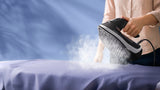 Philips Steam Iron 6000 Series - 2600W, 45g/min Continuous Steam, 190g Steam Boost, SteamGlide Plus Soleplate, 300ml Water Capacity, Black/Silver - DST6120/86
