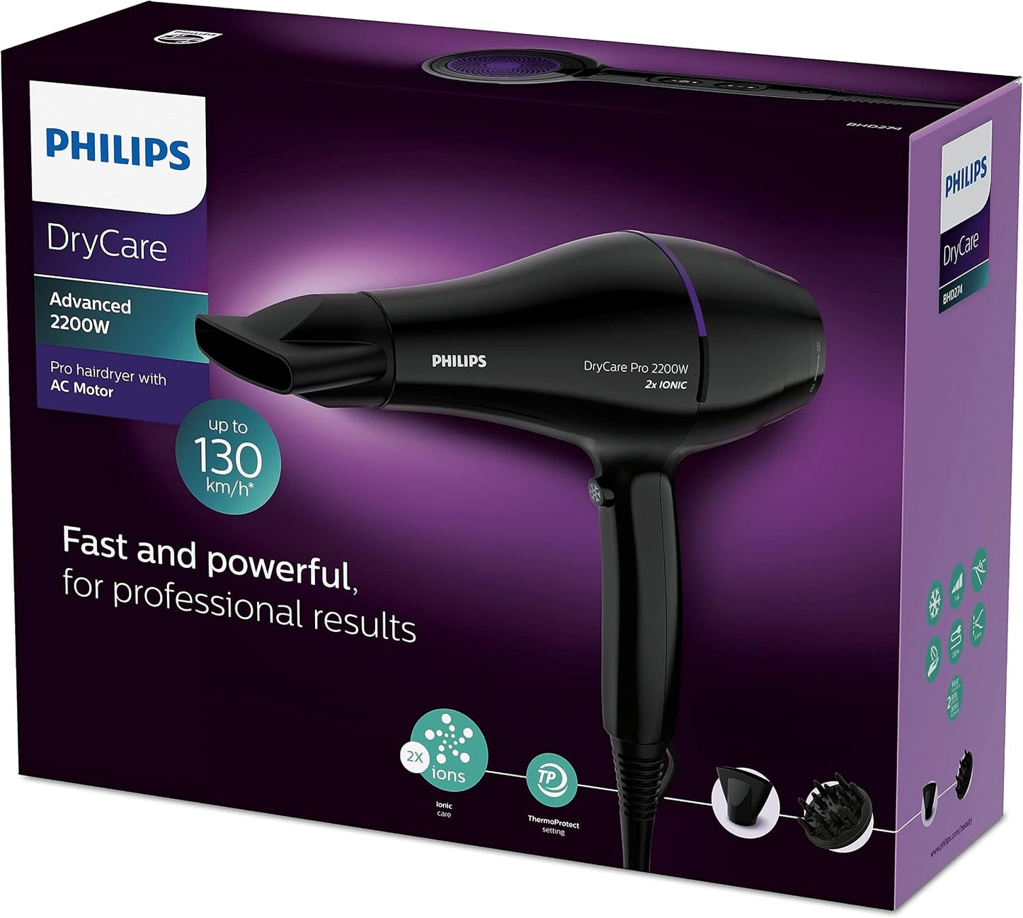 Philips BHD274 Hair Dryer
