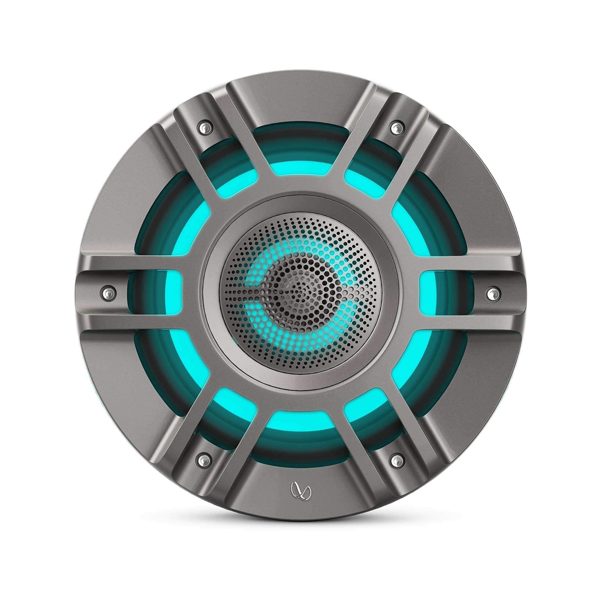 Infinity Mobile KAPPA MARINE 8" 3 way Premium Marine Speaker RGB lighting - Titanium Convertible design/component mounting