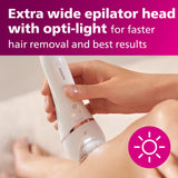 Philips Beauty Philips Epilator Series 8000 5 In 1 Shaver, Trimmer, Pedicure and Body Exfoliator With 9 Accessories, 1 count