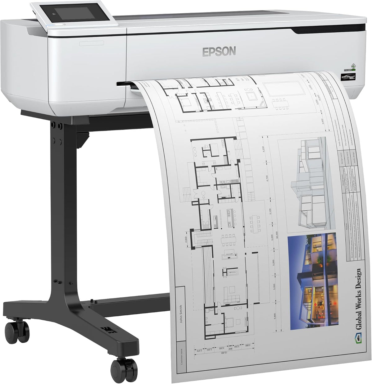EPSON SureColor T3100 - Wireless Printer (with stand) - City Park