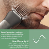 ماكينة التشذيب متعددة الاستخدامات MG7922/15 من Philips | مجموعة عناية 13 في 1 لتشذيب الوجه والشعر والجسم | مشط دقيق لتسريح مثالي | 120 دقيقة من الاستخدام اللاسلكي، مقاومة للماء