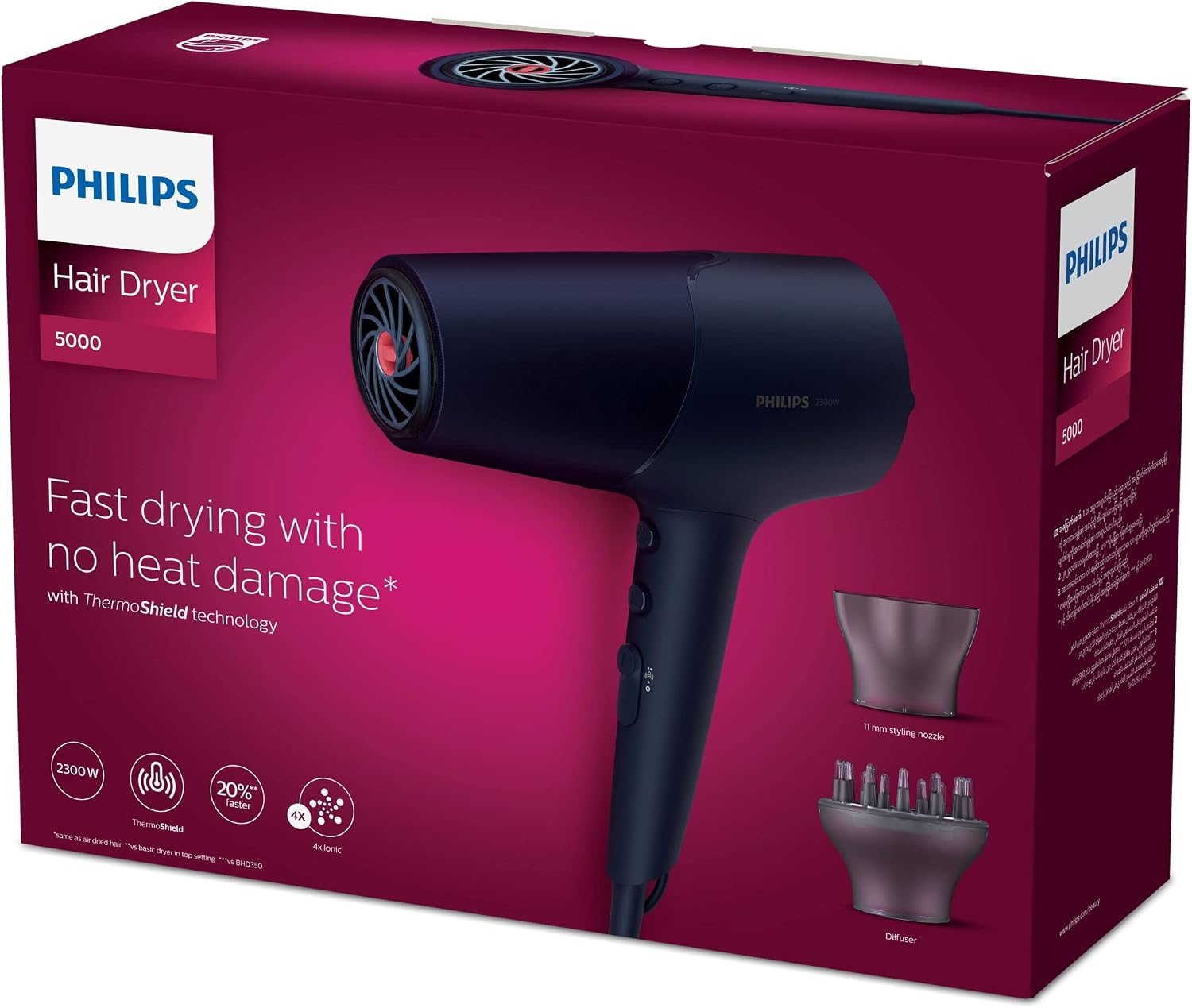 Philips BHD274 Hair Dryer