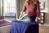 Philips Steam Iron 5000 Series - 2400W, 40g/min Continuous Steam, 160g Steam Boost, 300ML, Anti-Drip Technology, White/Grey - DST5010/16