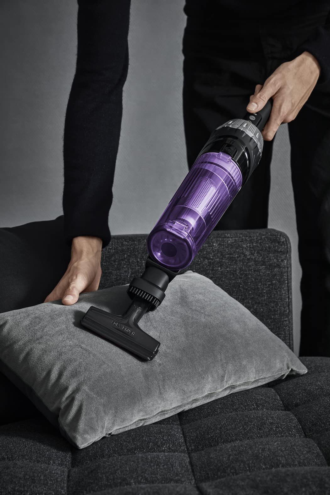 Tefal X-Nano TY1129 - Handstick Vacuum Cleaner, 100W, 0.4L Dust Box Capacity, 1.75kg, Up to 40min Running Time, Motorized Brush Head with LED