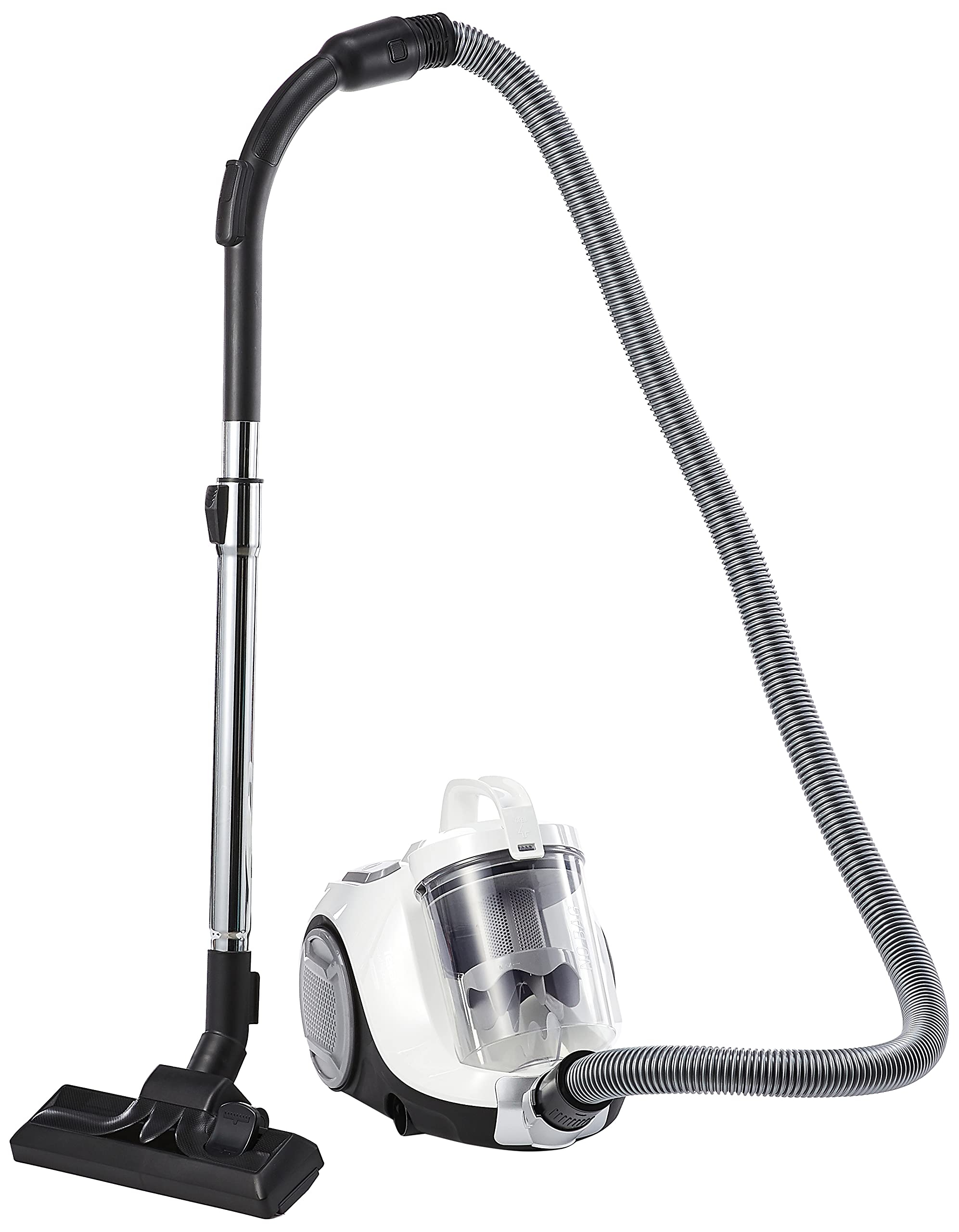 Tefal Swift Power Cyclonic TW2947 - Bagless Vacuum Cleaner, 750W, 1.2 Dust Box Capacity, 3 Levels of Filtration, 7.55m In use Radius, Compact Design for Handling, Snow White