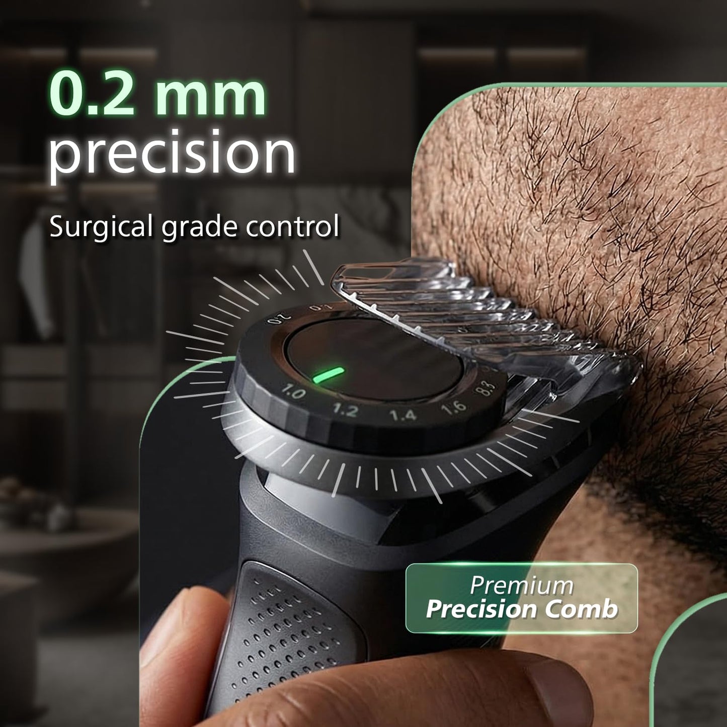 Philips All-in-One Trimmer for Men 13-in-1 Face, Body & Private Parts I Professional Finish I Twin Trim all Metal Steel Blades I Precision Trimming Comb | 120 min runtime I 5 min Quick Charge |