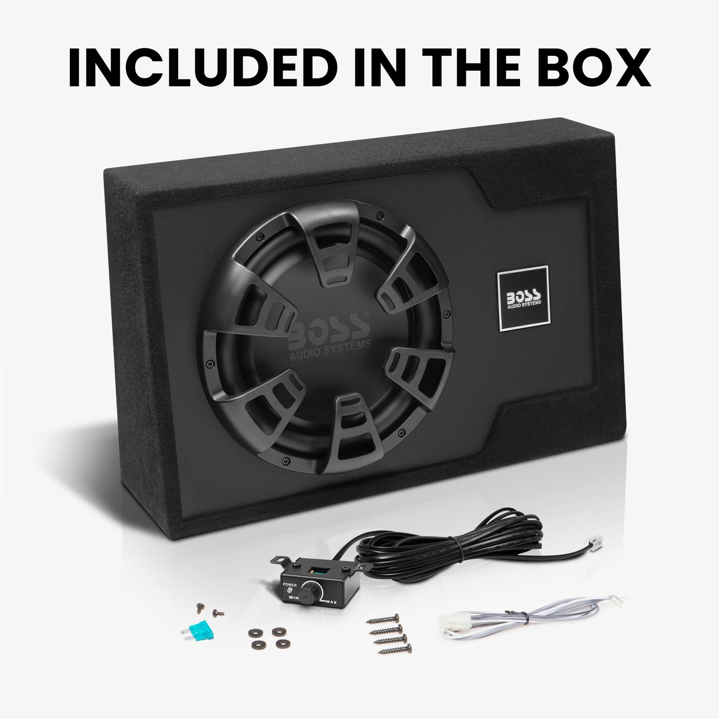 BOSS Audio Systems B12ES 12 Inch Car Subwoofer, 1200 Watts, Built-in Amp
