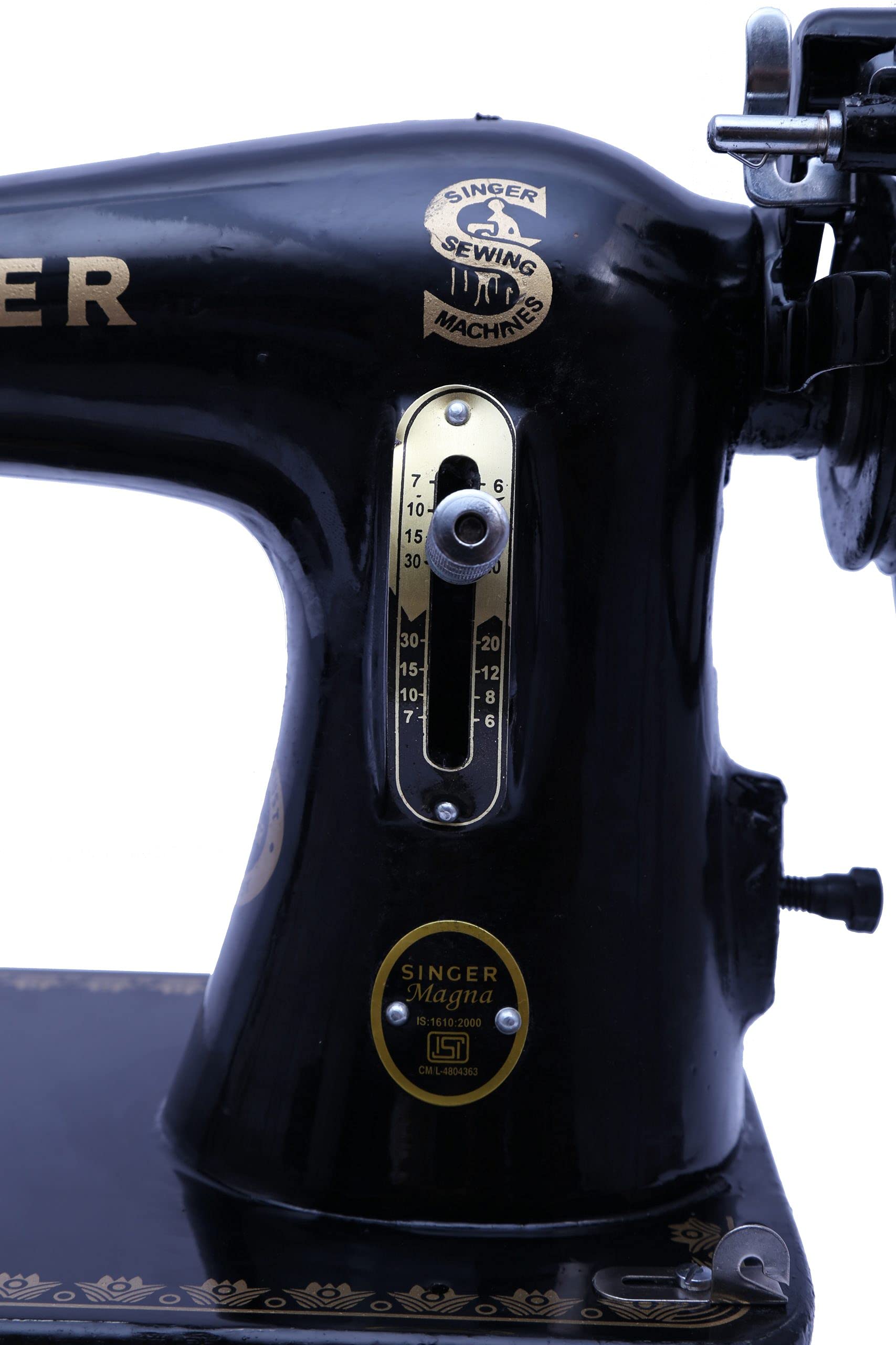 Singer Magna Handheld Sewing Machine (Only Head Without Base, Cover & Hand Attachment) by AA Retails - Black