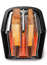 Philips 5000 Series Toaster - 950W, Auto Shut-off, Reheat Mode, Bun Warming Rack, Black & Copper - HD2650/31