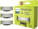 فيليبس OneBlade Pro ماكينة للوجه والجسم QP6542/10، للتشذيب والحلاقة مع مشط دقيق بـ 12 طولاً، مقاومة للماء، استخدام لاسلكي لمدة 90 دقيقة