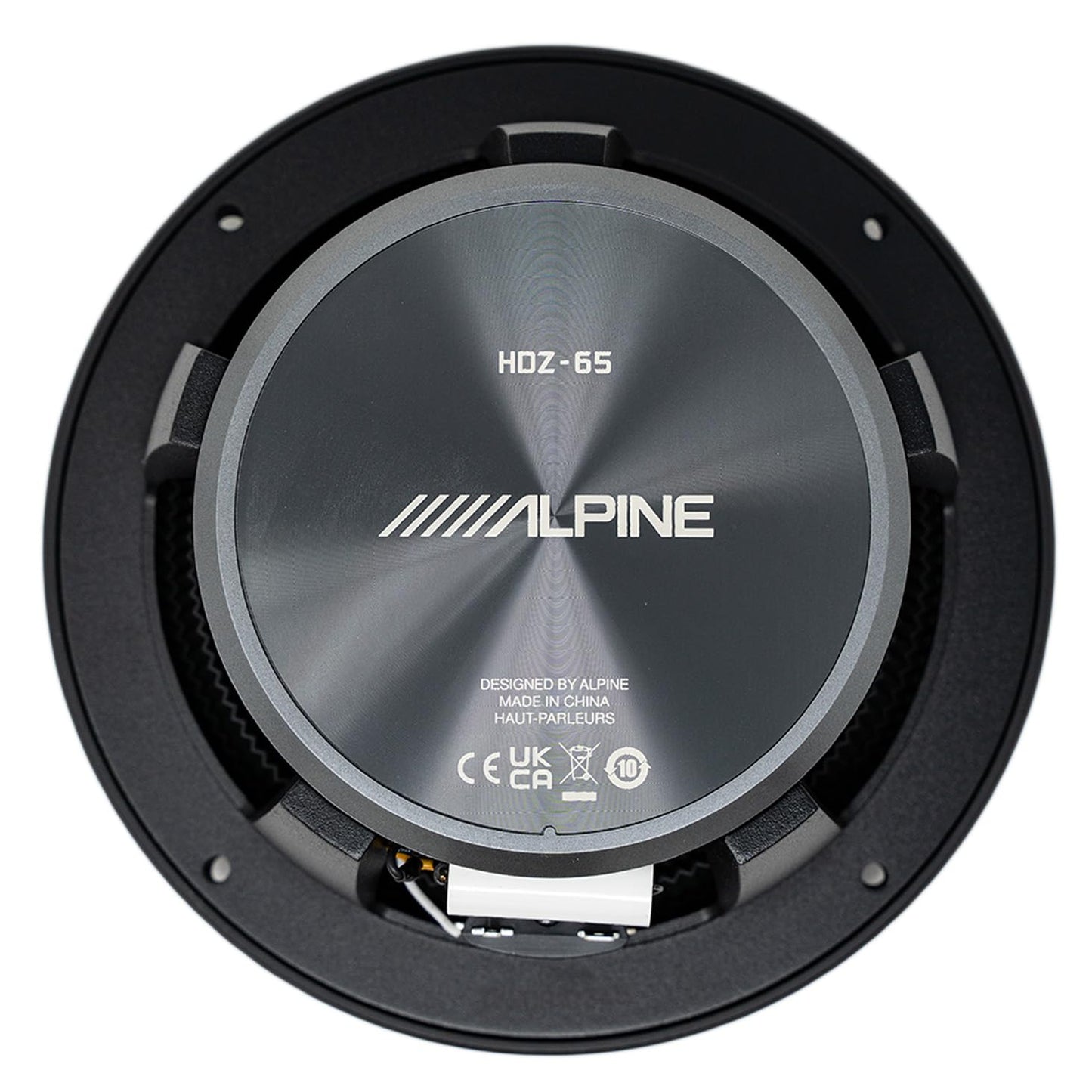 Alpine HDZ-65 Status Hi-Res 6.5” Coaxial Speaker Set, Pair