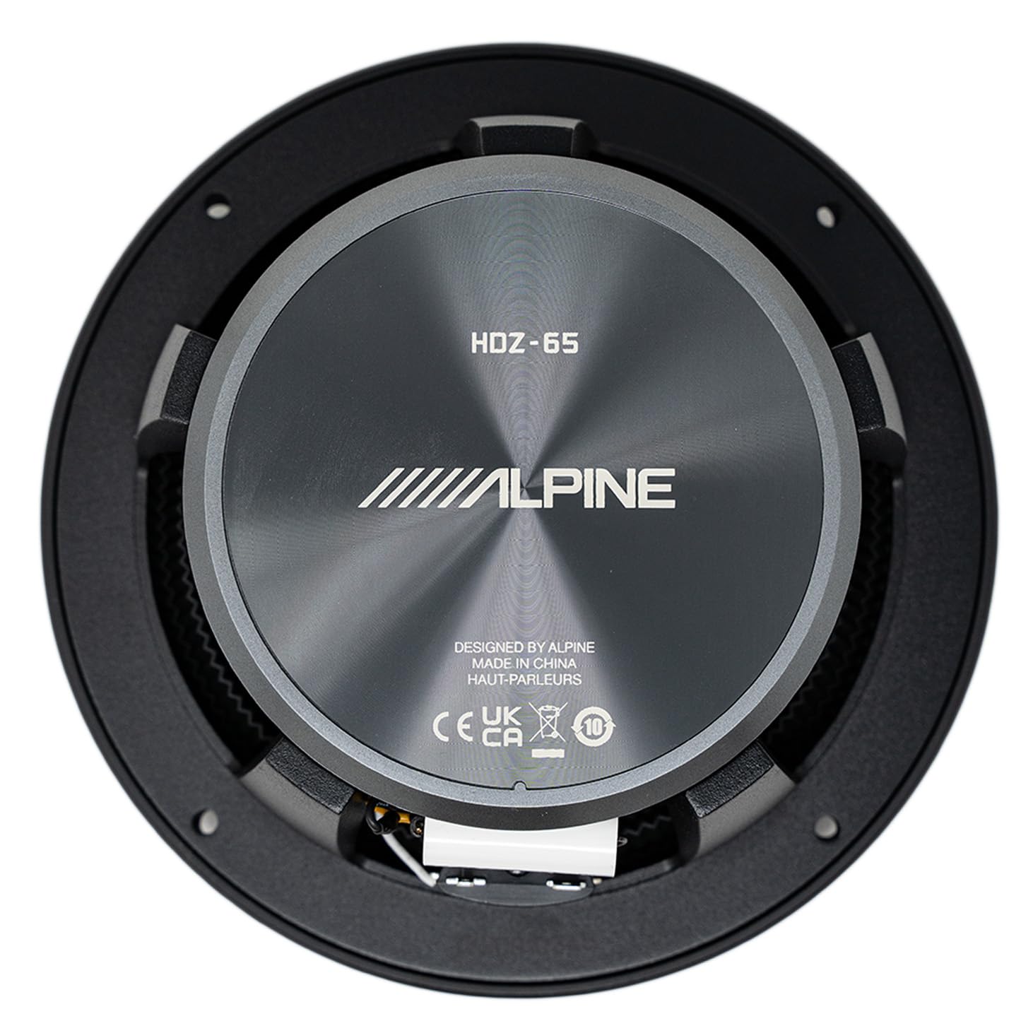 Alpine HDZ-65 Status Hi-Res 6.5” Coaxial Speaker Set, Pair