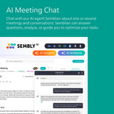 Philips DVT4115 VoiceTracer, Audio Recorder, MP3 and PCM, 3 HiFi microphones, exceptional distant recording. Sembly AI trial license: transcription, AI created summaries, AI powered meeting insights