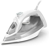 Philips Steam Iron 5000 Series - 2400W, 40g/min Continuous Steam, 160g Steam Boost, 300ML, Anti-Drip Technology, White/Grey - DST5010/16