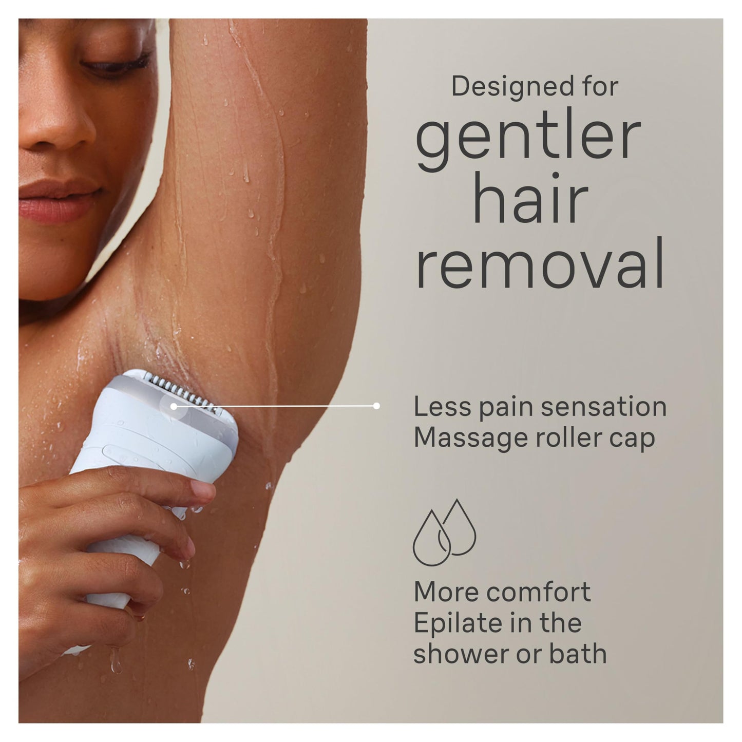 Braun Silk-épil SensoSmart Epilator, Waterproof, Wet & Dry Epilator