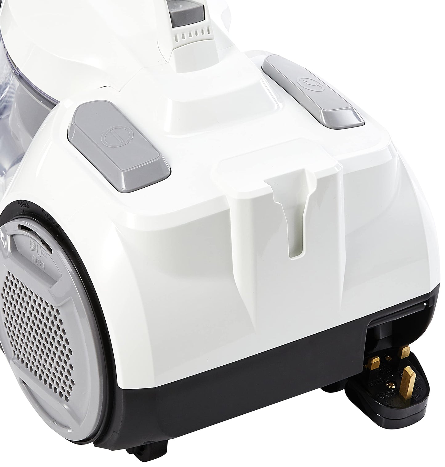 Tefal Swift Power Cyclonic TW2947 - Bagless Vacuum Cleaner, 750W, 1.2 Dust Box Capacity, 3 Levels of Filtration, 7.55m In use Radius, Compact Design for Handling, Snow White