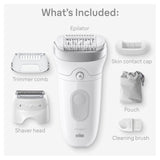 Braun Silk-épil SensoSmart Epilator, Waterproof, Wet & Dry Epilator
