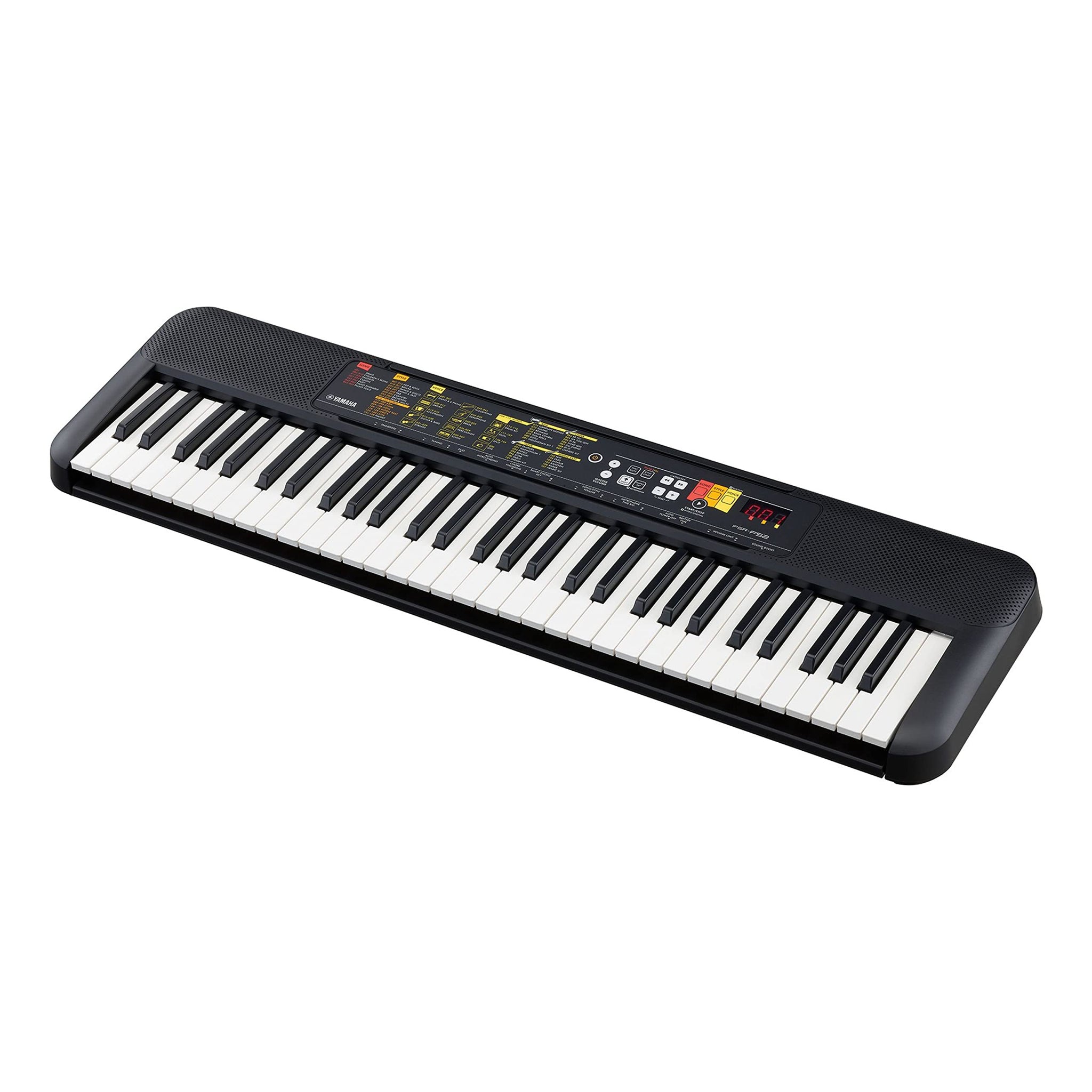 Yamaha PSR-F52 Digital Keyboard, schwarz