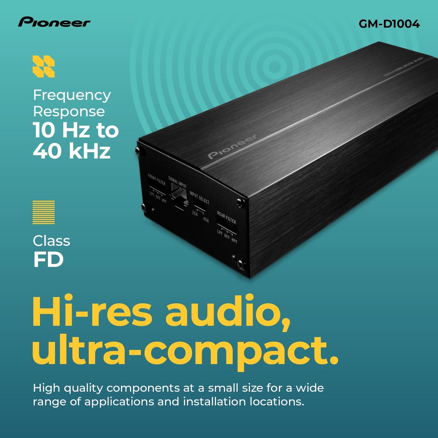 Pioneer GM-D Amplifiers