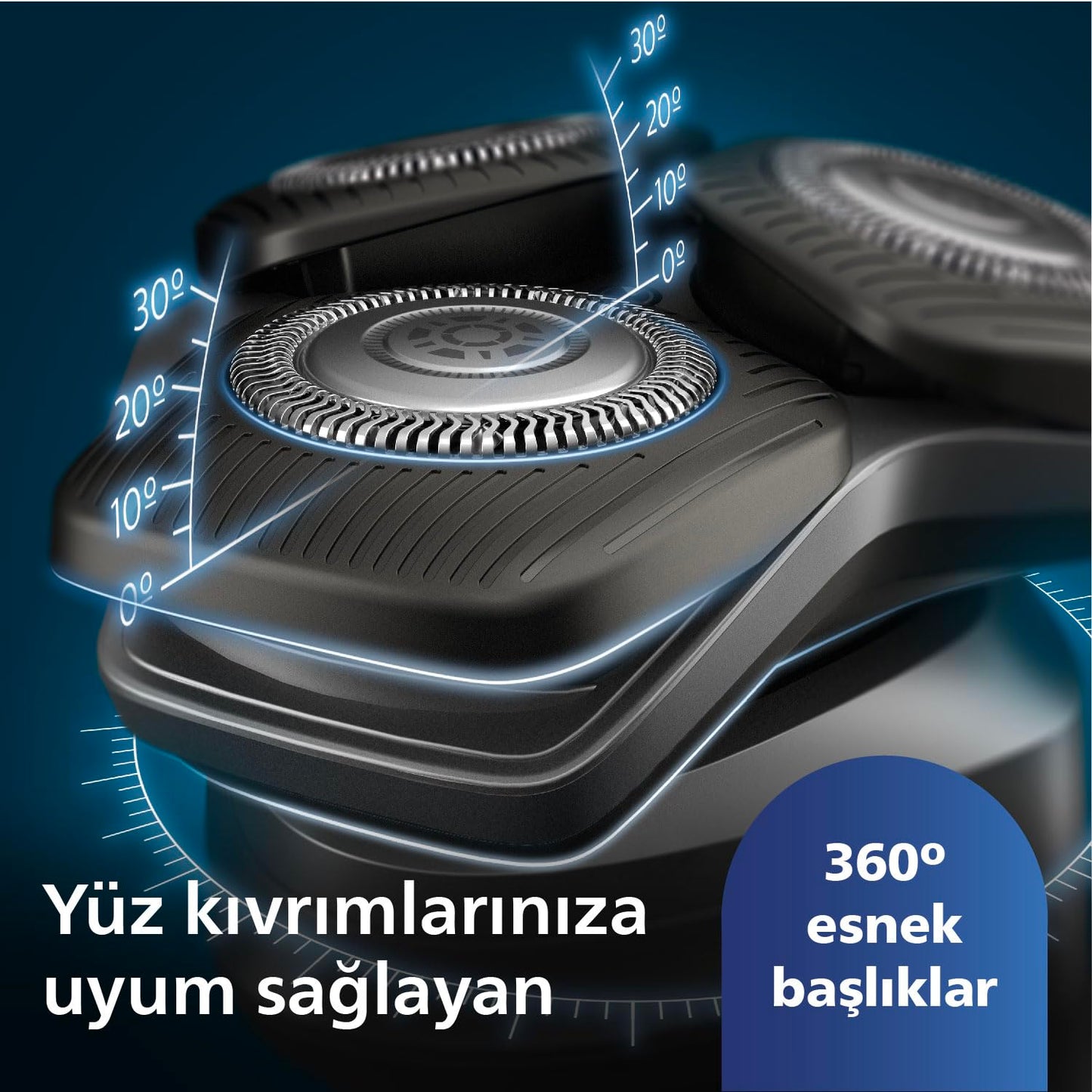 PHILIPS RAZOR SERIES 5000 WET&DRY BLADES STEELPRECISION DYNAMIC SENSOR - S5887.10
