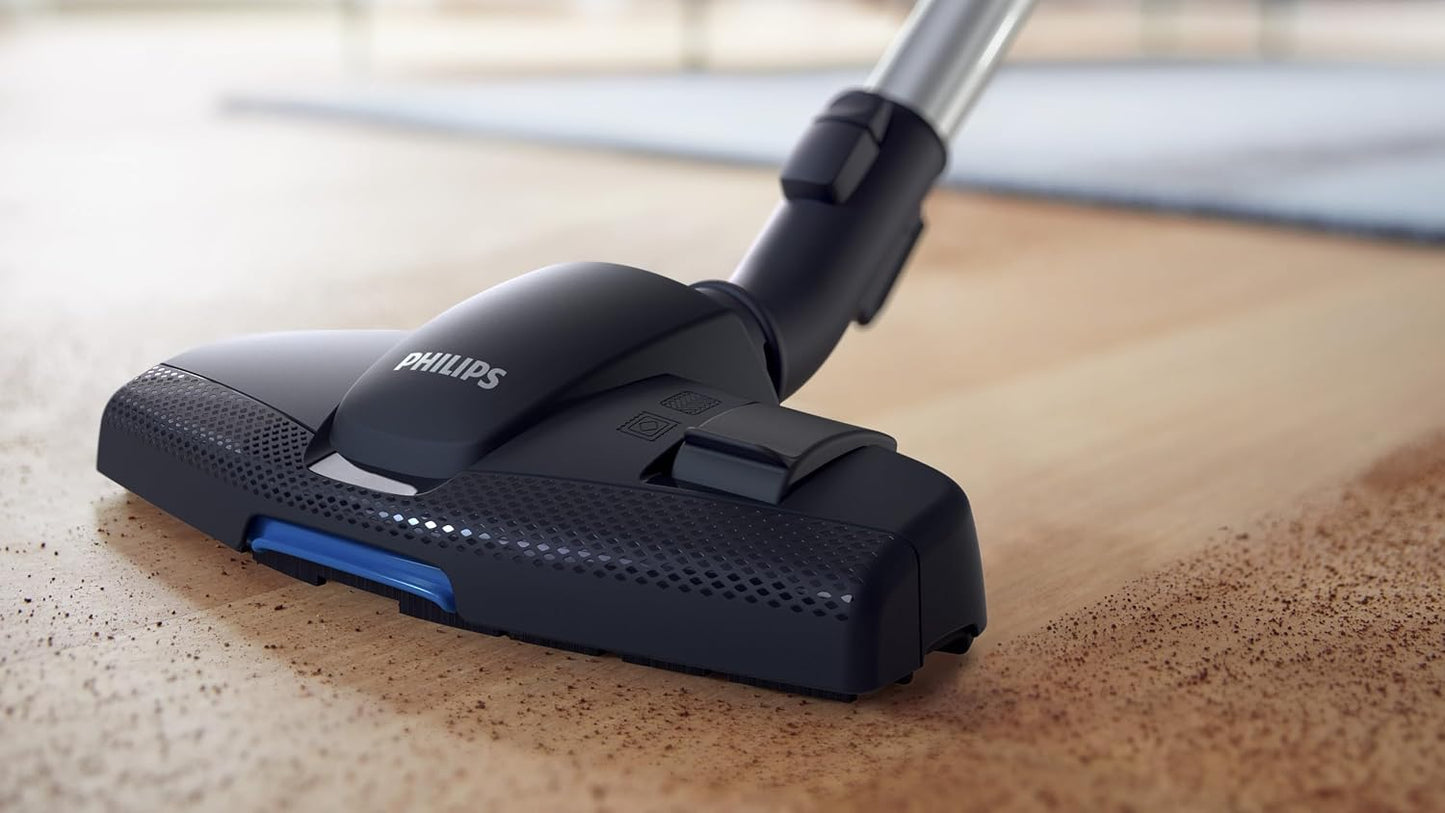PHILIPS PowerCyclone 7 2000W Bagless PowerPro Active Vacuum Cleaner, FC9570/62, Black/Dark Royal Blue - International Version