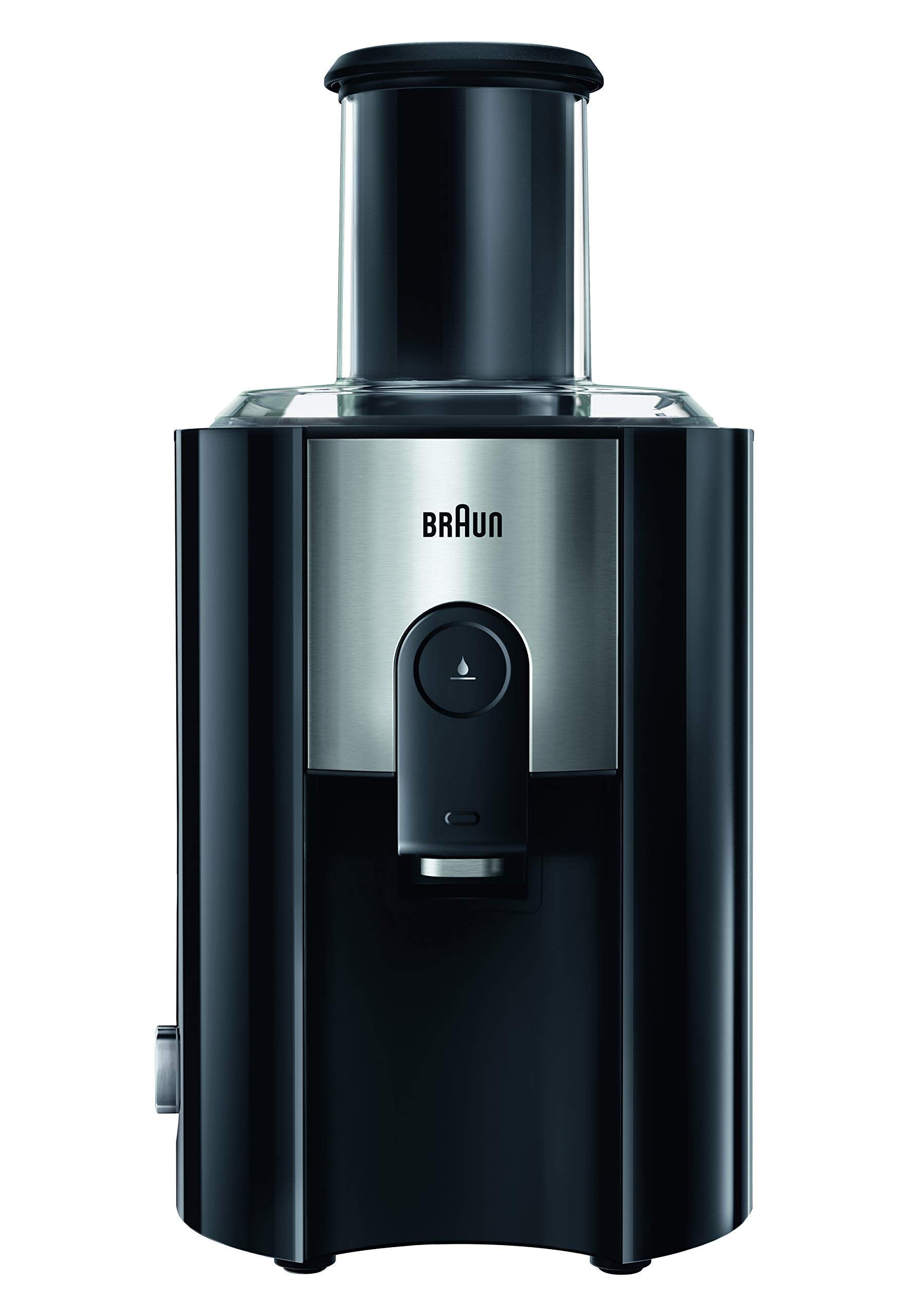 Braun J500 Multiquick 5 Spin Juice Extractor, Black (International Warranty)